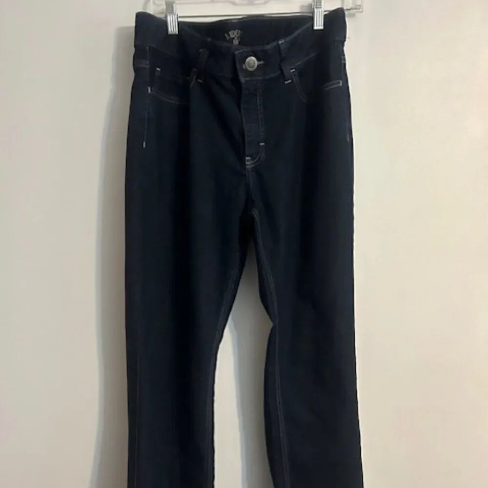 Riders by Lee 5 pocket Mid-rise boot cut jeans, size 12P